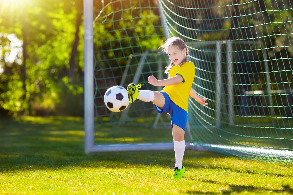 Futebol é jogo para meninas sim - Blog Saúde Infantil